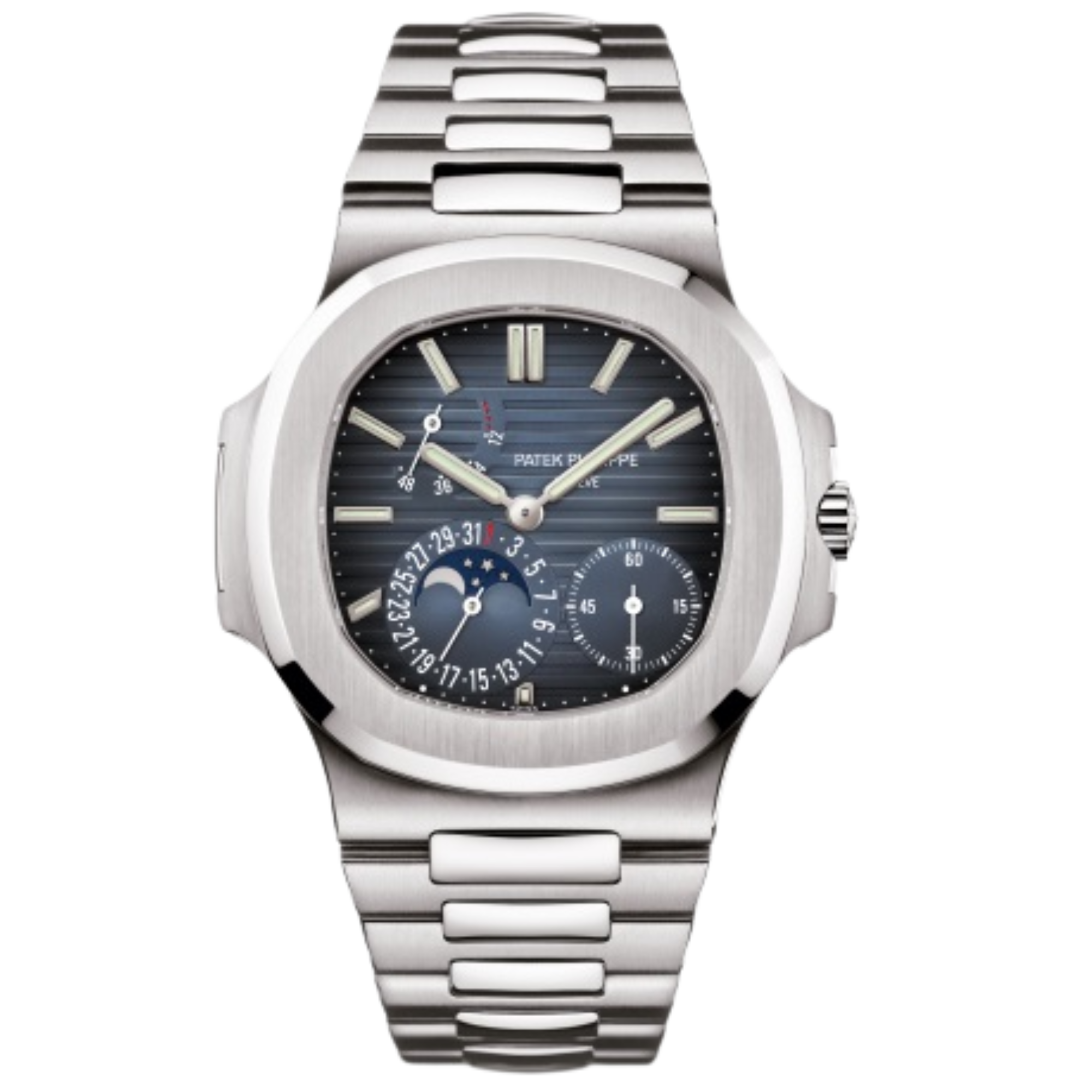 Patek Philippe Moonphase Nautilus Ref. 5712/1A Blue Dial - Patek Philippe