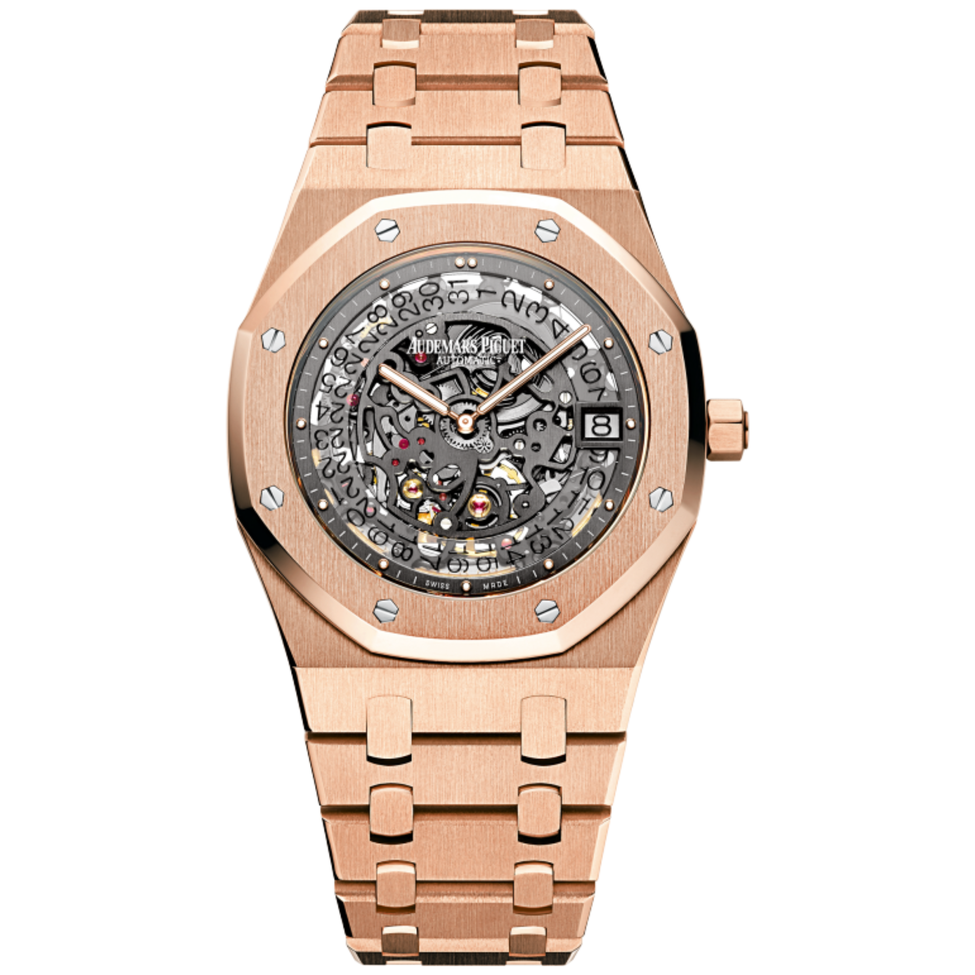 Audemars Piguet Royal Oak Jumbo Skeleton Ref. 15204OR.OO.1240OR.01 39MM Rose Gold - Audemars Piguet