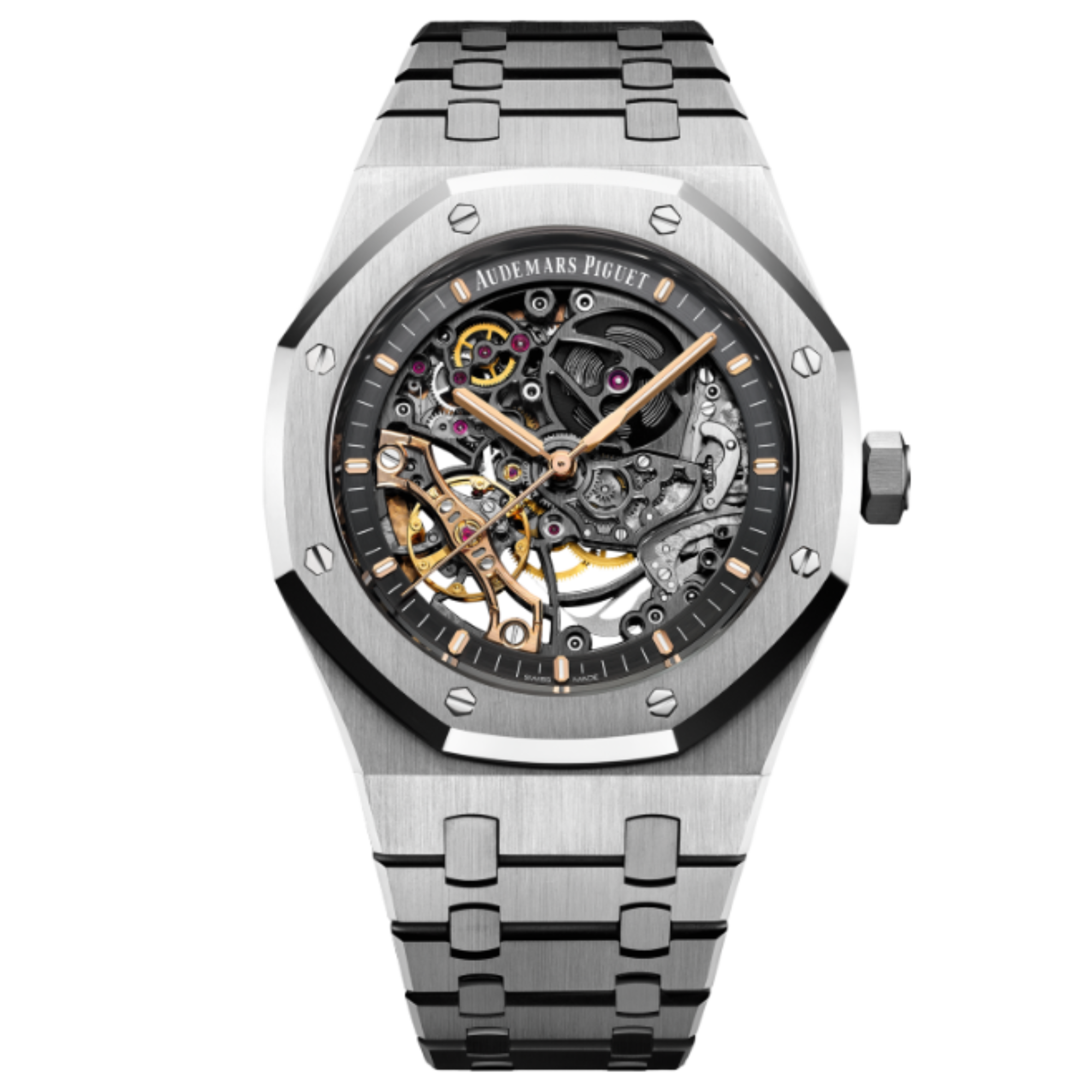 Audemars Piguet Royal Oak Ref. 15407ST.OO.1220ST.01 41MM Stainless Steel Double Balance Openworked - Audemars Piguet