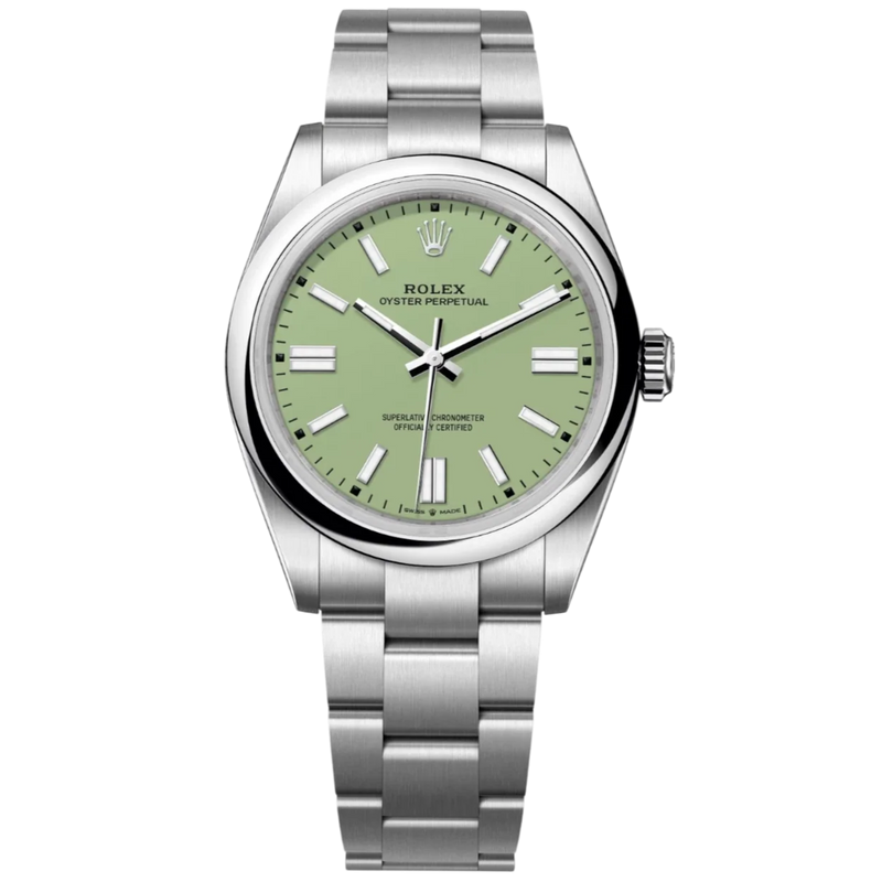 Rolex Oyster Perpetual  Ref. 134300 41mm Pistachio Dial - Rolex