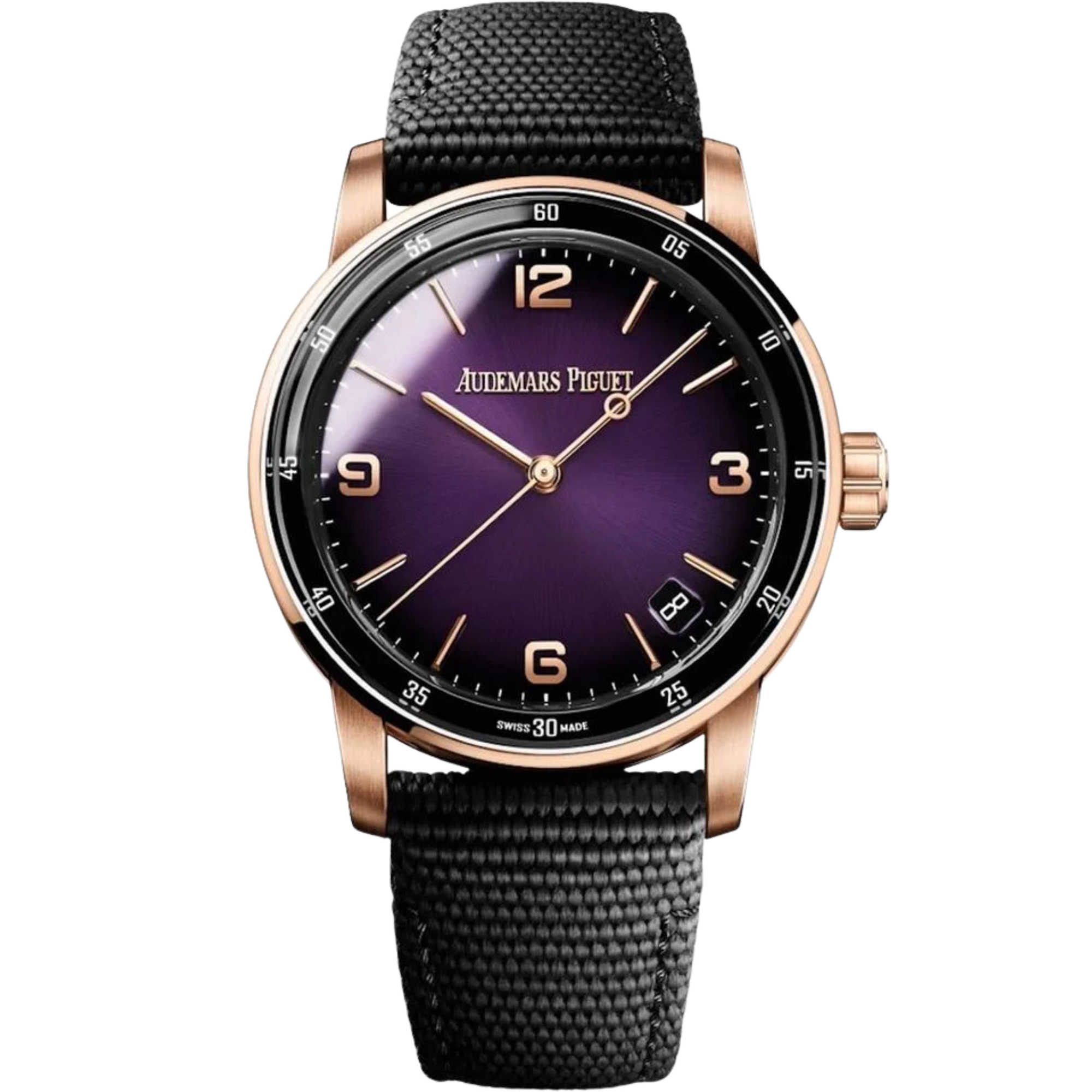 Audemars Piguet Code 11.59 Ref. 15210OR.OO.A616CR.01 41MM Rose Gold Purple Dial - Audemars Piguet
