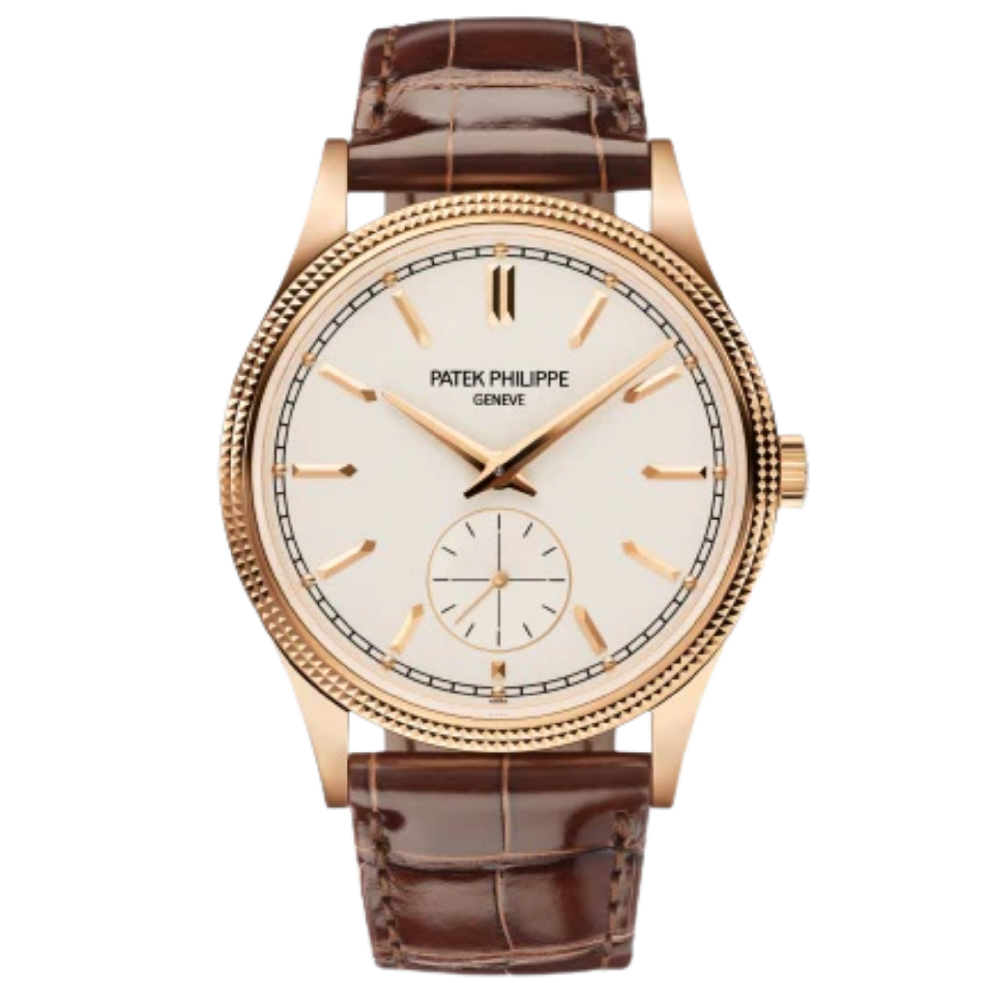 Patek Philippe Calatrava Ref. 6119R 39mm Silver Dial Rose Gold Bezel - Patek Philippe
