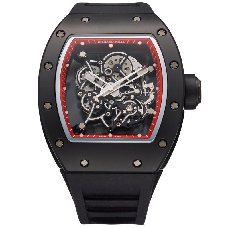 Richard Mille RM055 Black Bubba Watson Red Rehaut Americas Edition (Ltd 30 Pieces) - Richard Mille
