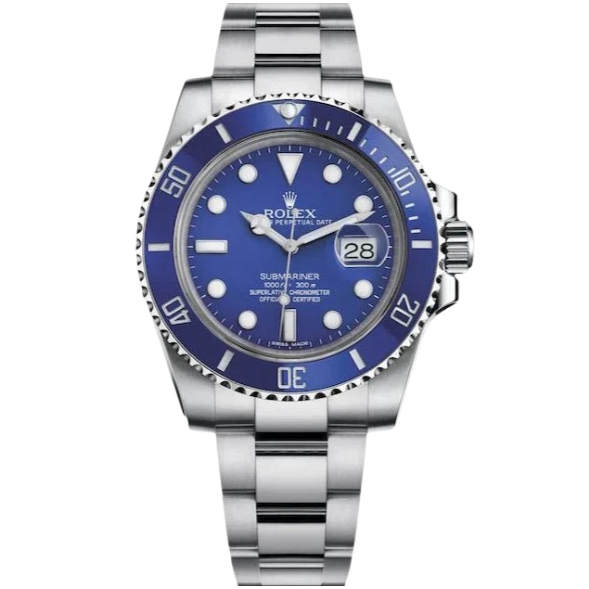 Rolex Submariner “Smurf” Ref. 116619LB 40MM White Gold With Blue Ceramic Bezel & Dial - Rolex
