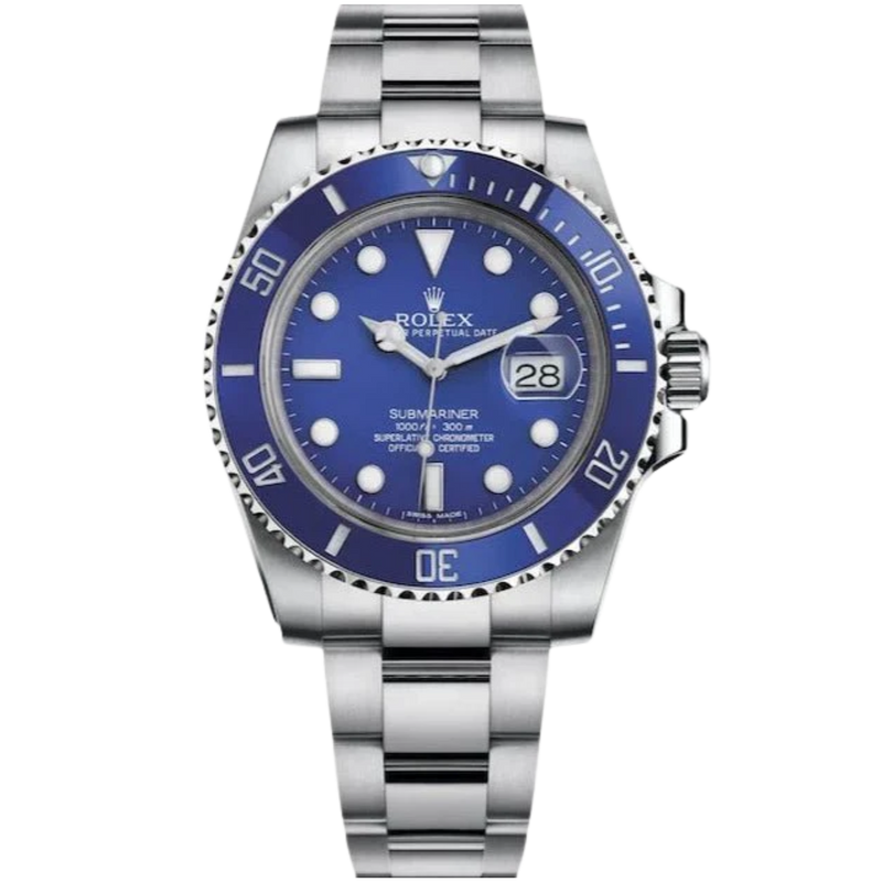 Rolex Submariner “Smurf” Ref. 116619LB 40MM White Gold With Blue Ceramic Bezel & Dial - Rolex