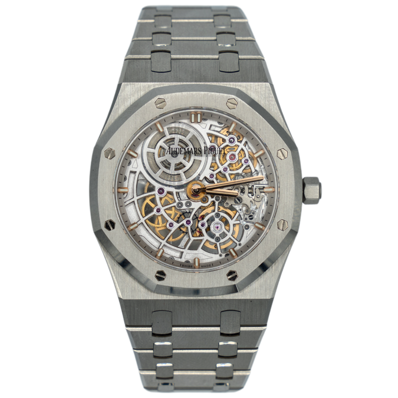 Audemars Piguet Royal Oak Ref. 16204ST.OO.1240ST.01 39mm Jumbo 50th Anniversary Skeleton - Audemars Piguet