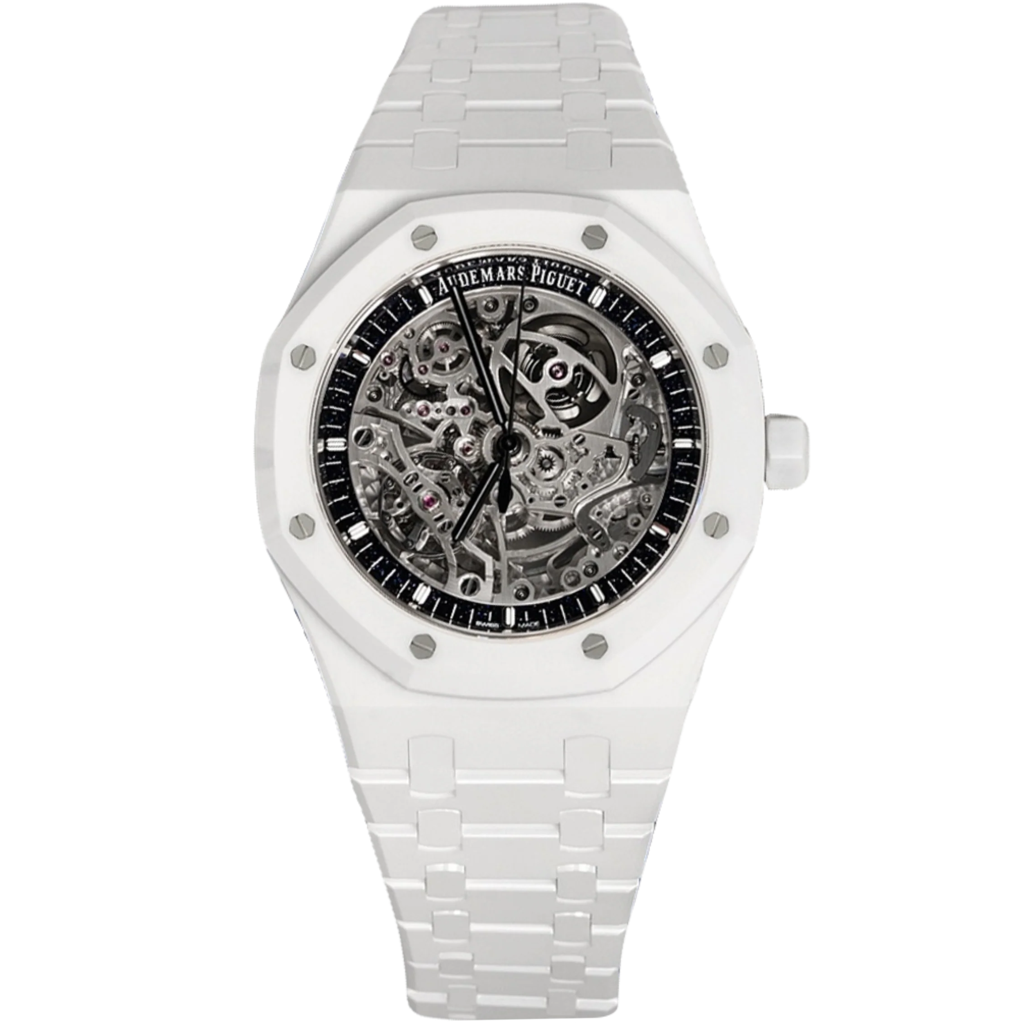Audemars Piguet Royal Oak Ref. 15416CB.OO.1225CB.01 41MM White Ceramic Openworked Skeleton (Limited 30 Pieces) - Audemars Piguet