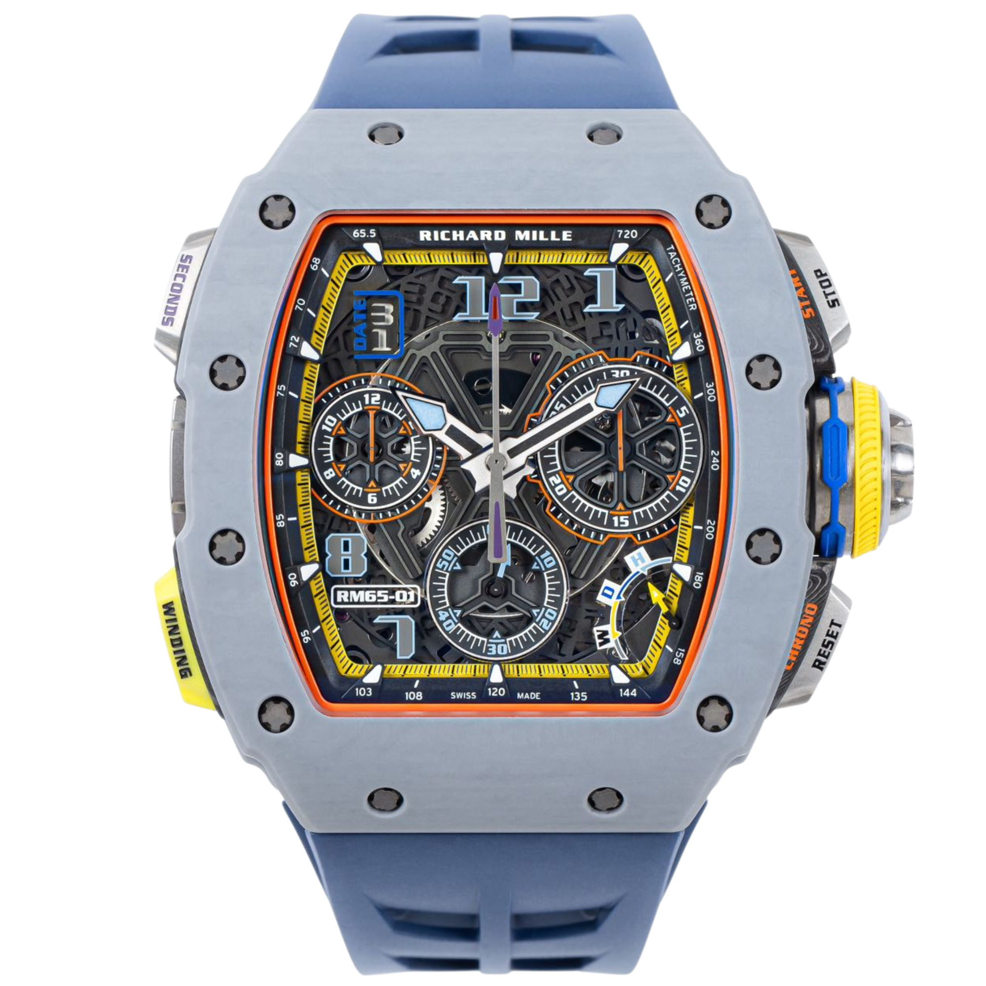 Richard Mille RM65-01 Gray NTPT Split Second Chronograph - Richard Mille