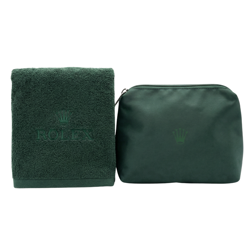 Rolex Green Golf Towel