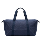 Rolex Blue Twill Duffel Bag