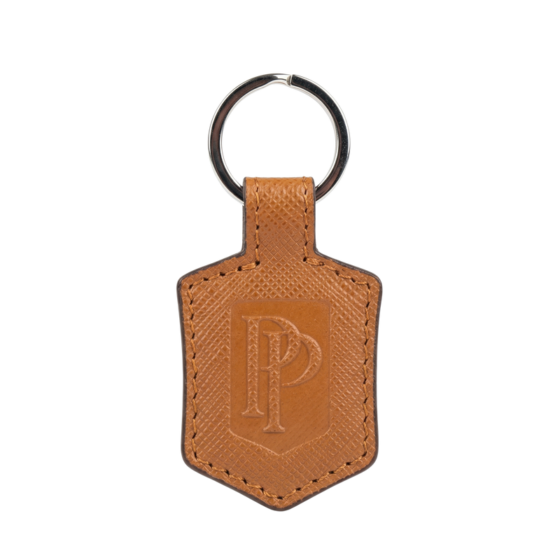 Patek Philippe Brown Leather Keychain