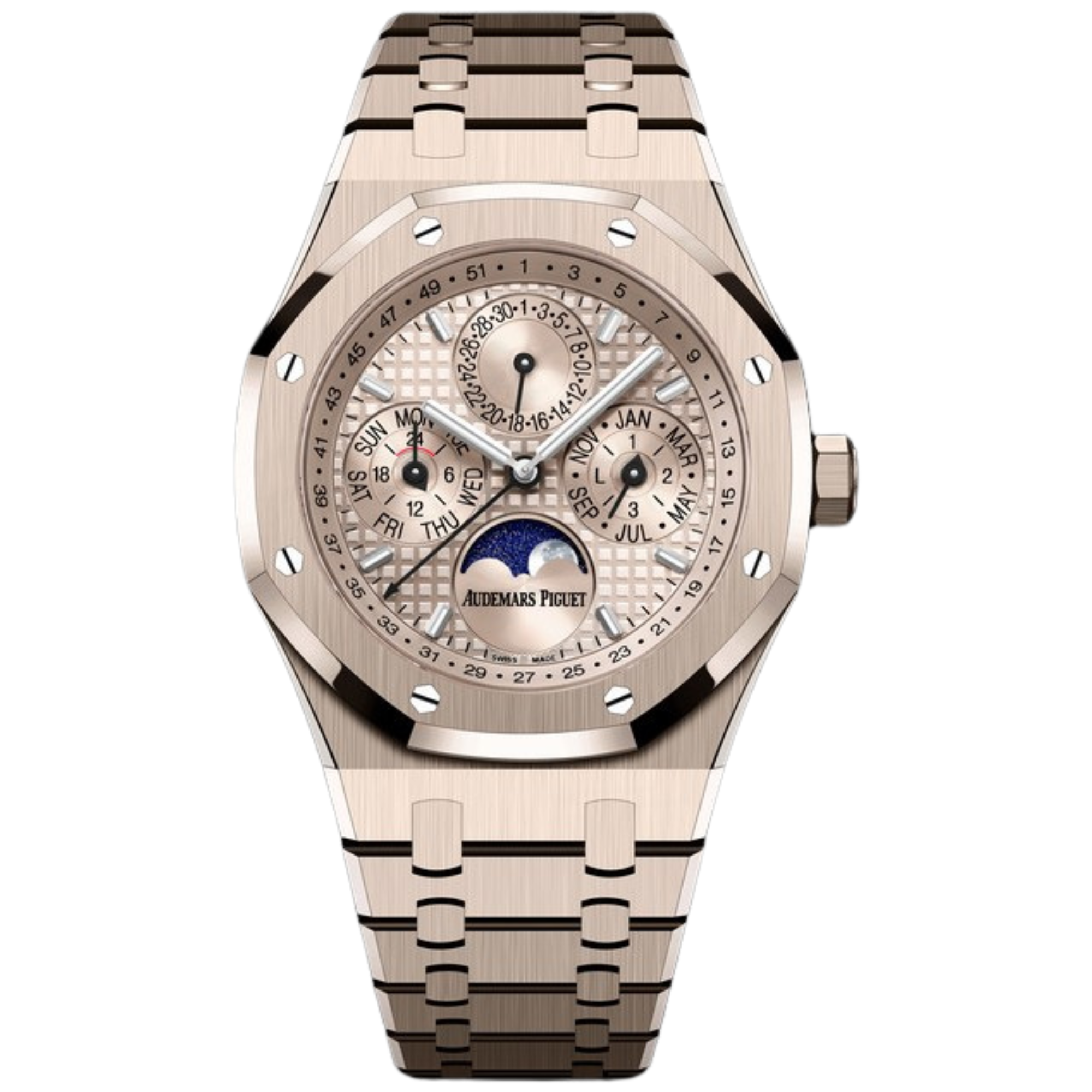 Audemars Piguet Royal Oak Ref. 26674SG.OO.1320SG.01 41MM Sand Gold Perpetual Calendar - Audemars Piguet
