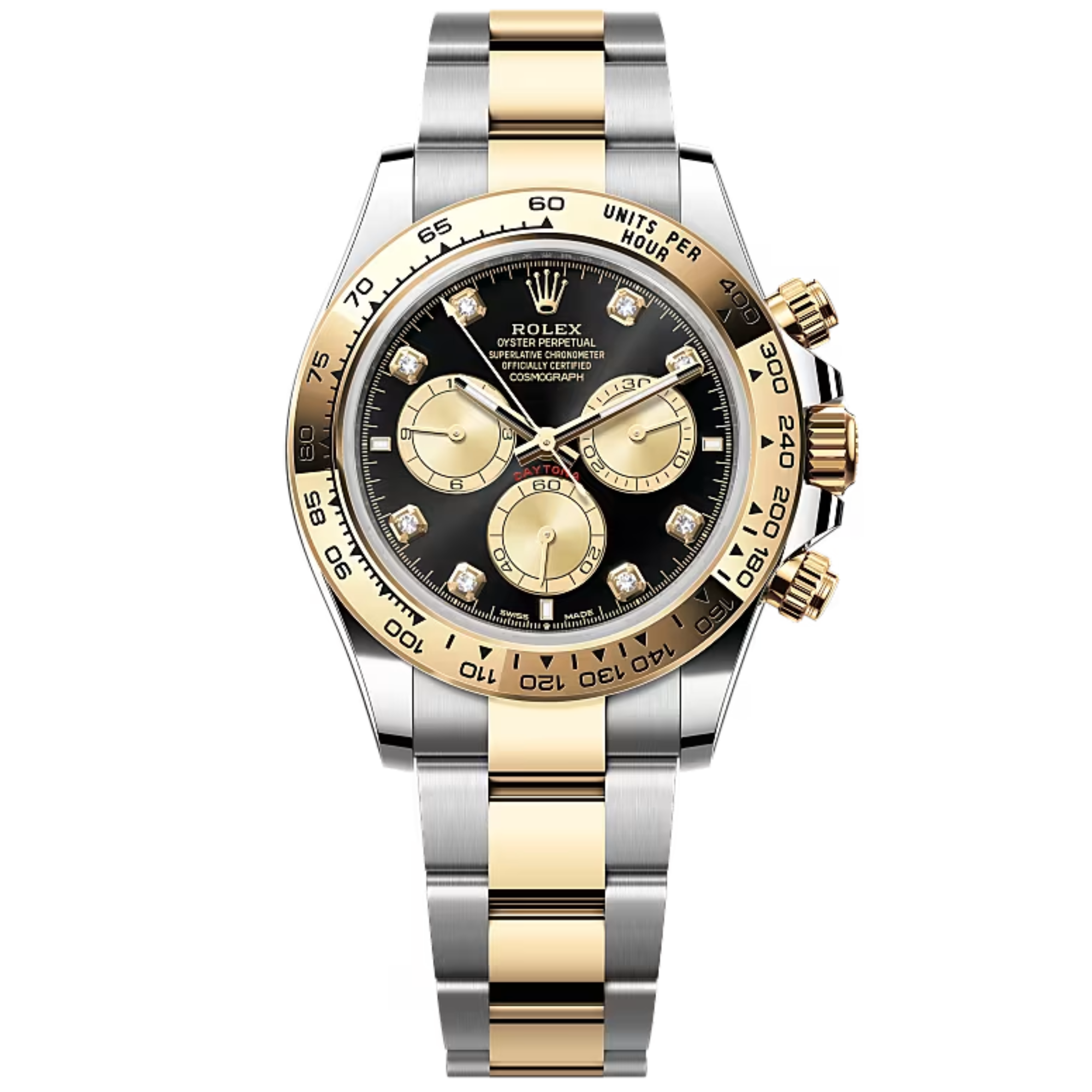 Rolex Cosmograph Daytona Ref. 126503 Two Tone Oystersteel Black Dial Gold Subdials - Rolex