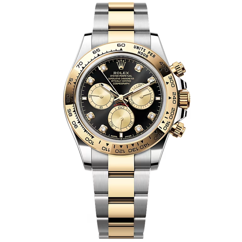 Rolex Cosmograph Daytona Ref. 126503 Two Tone Oystersteel Black Dial Gold Subdials - Rolex