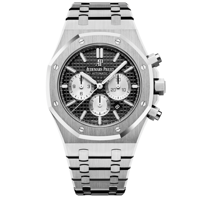 Audemars Piguet Royal Oak Chronograph Ref. 26331ST.OO.1220ST.02 41MM Stainless Steel Black Dial - Audemars Piguet