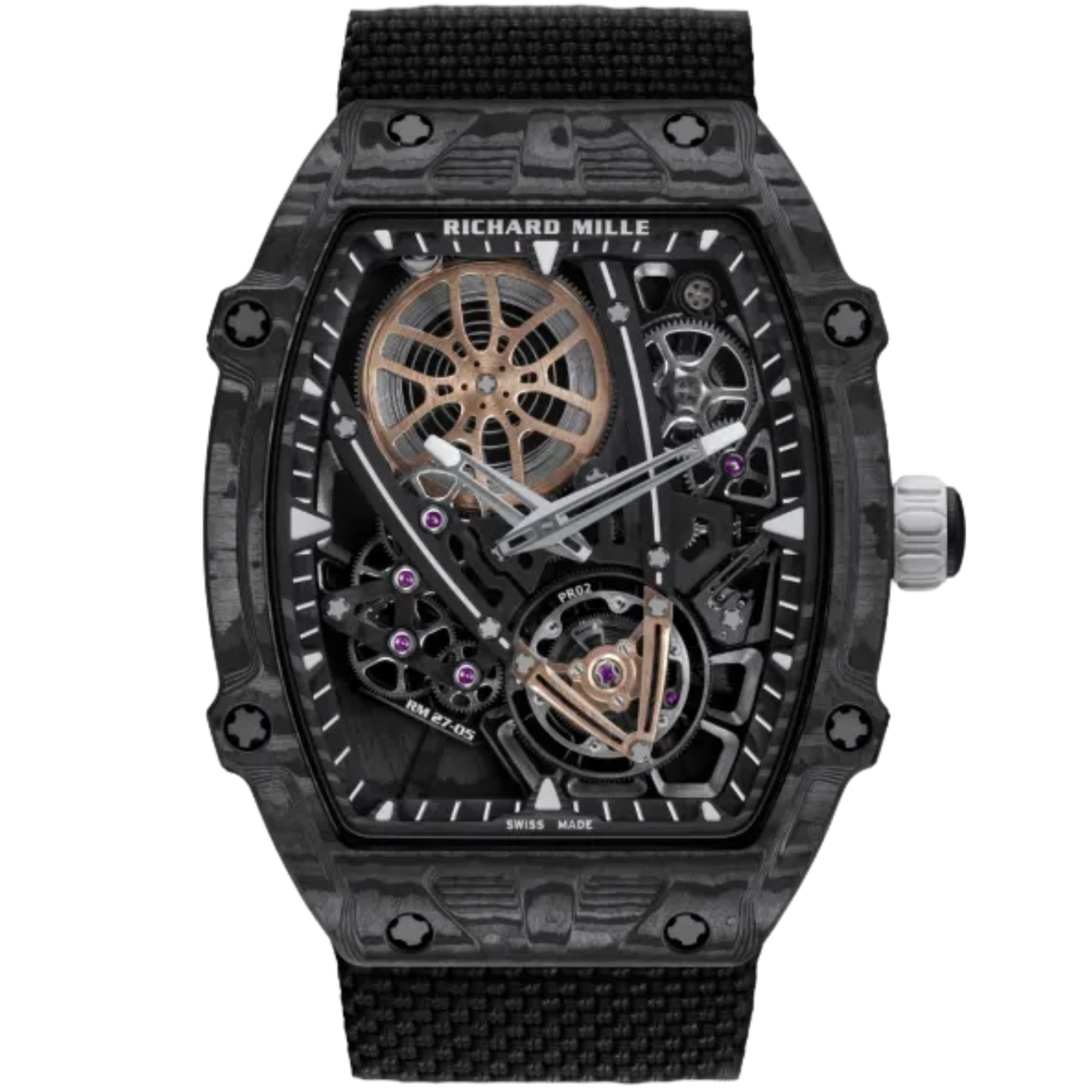 Richard Mille 	RM27-05 Black NTPT Nadal Tourbillon - Richard Mille