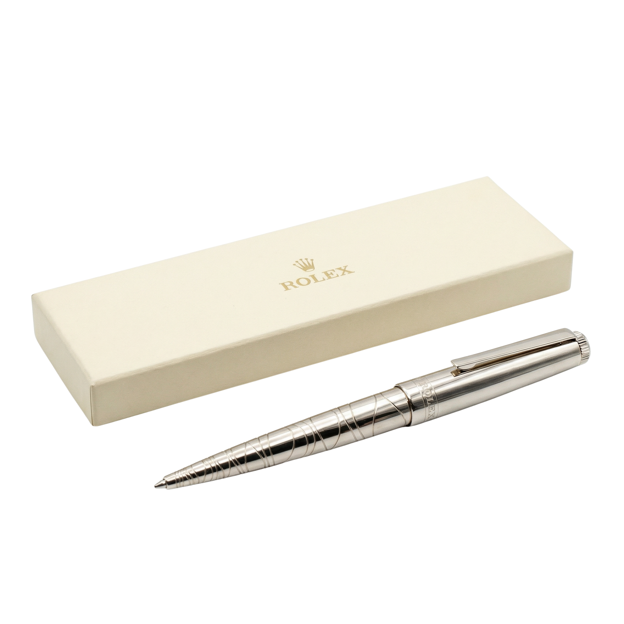 Rolex Silver Motif Pen