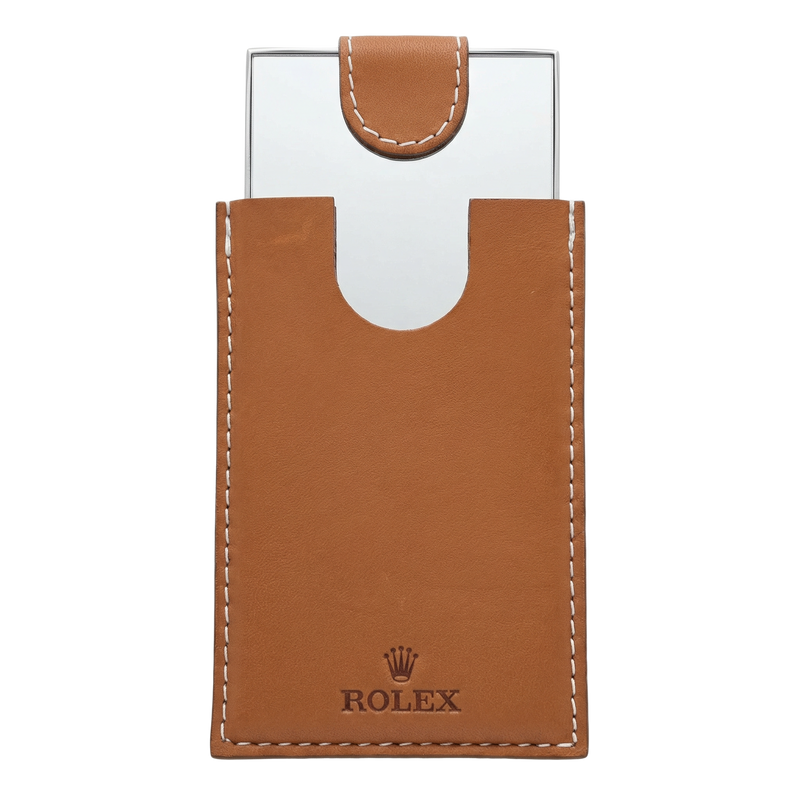 Rolex Brown Pocket Mirror