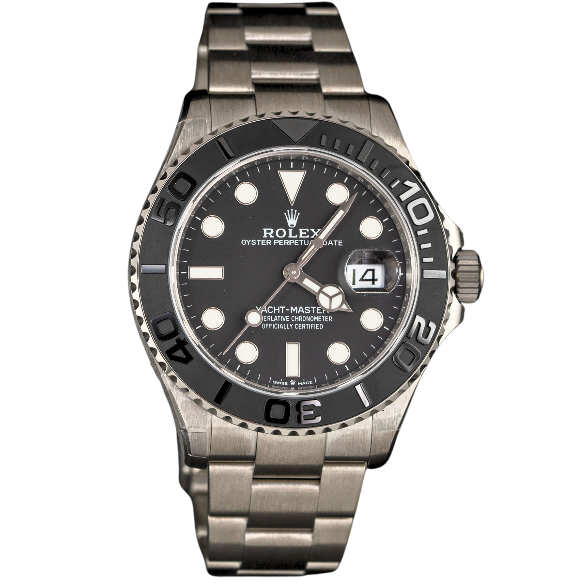 Rolex Yacht Master Ref. 226627 42mm Titanium Black Dial - Rolex