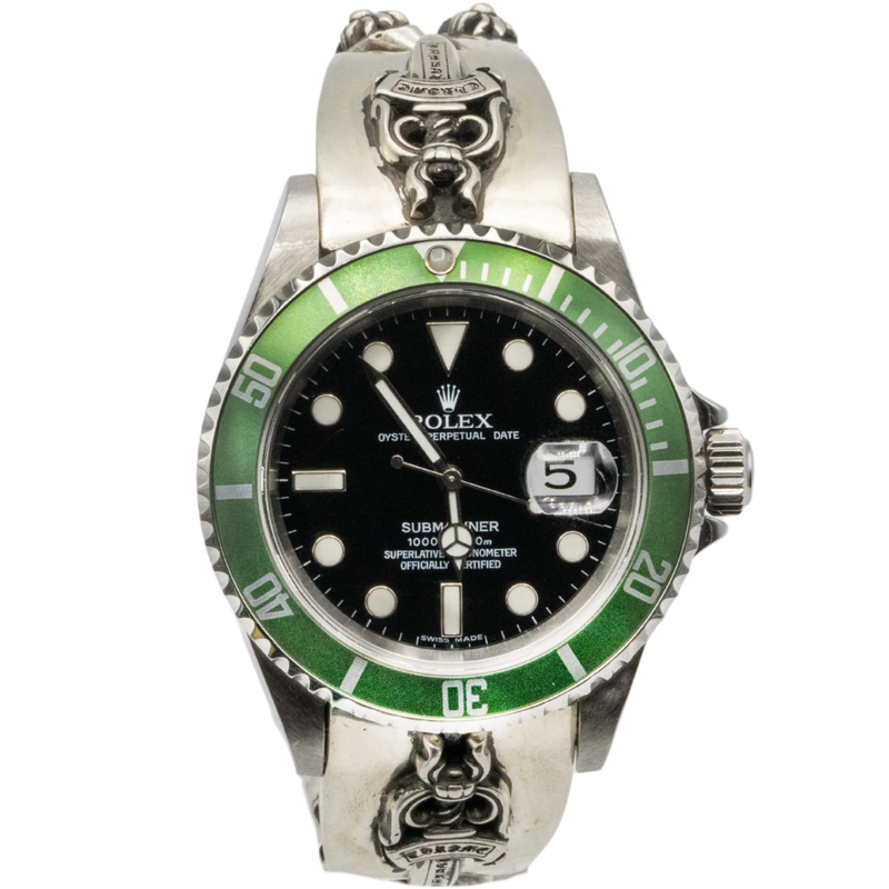 Rolex Ref. 116610LV 40MM Chrome Hearts Bracelet Kermit - Rolex