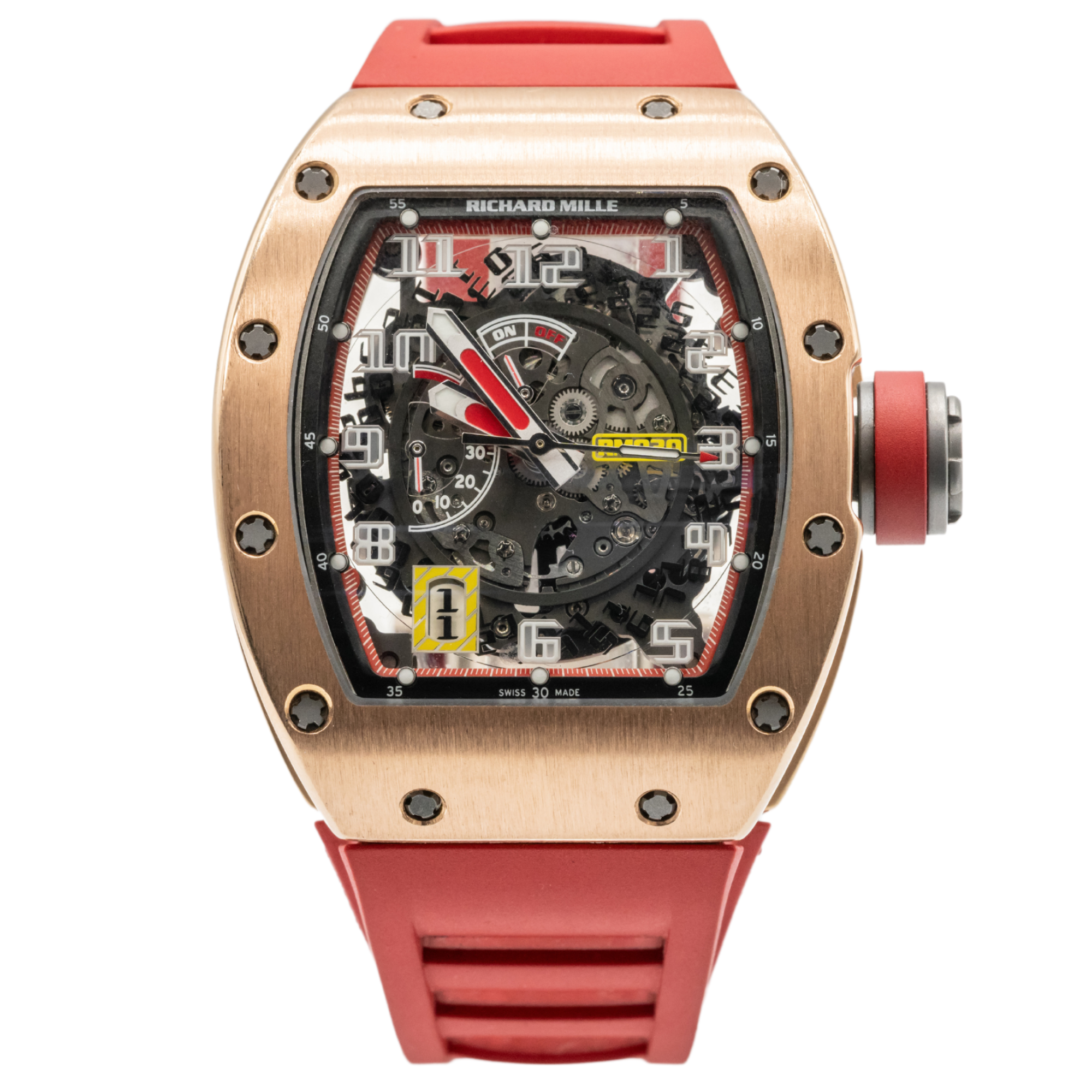 RM030 Malaysia Edition Rose Gold "Red Rehaut" - Richard Mille