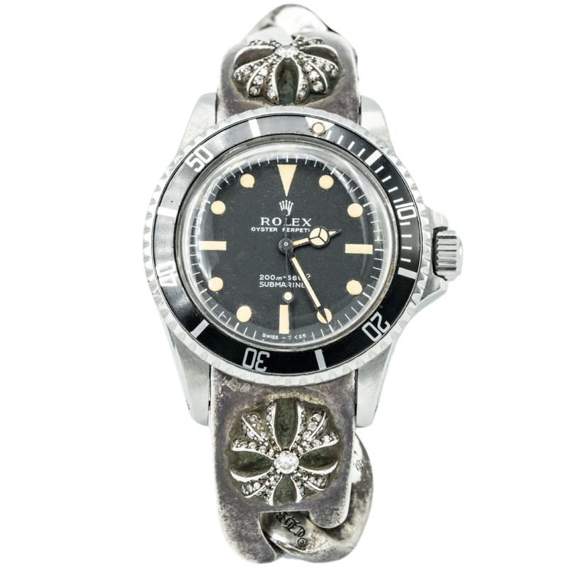 Rolex Ref. 5513 40MM Submariner on Chrome Hearts Bracelet Full Factory Set Bracelet - Rolex