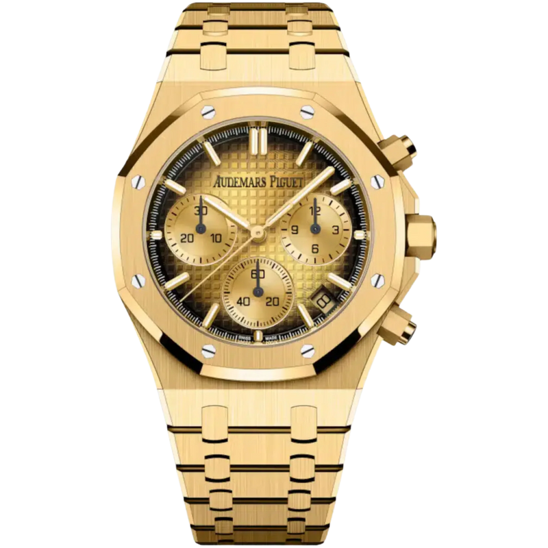 Audemars Piguet Royal Oak Chronograph Ref. 26240BA.OO.1320BA.02 41MM Yellow Gold Smoke Yellow Gold Dial - Audemars Piguet