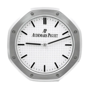 Royal Oak Silver & White Wall Clock