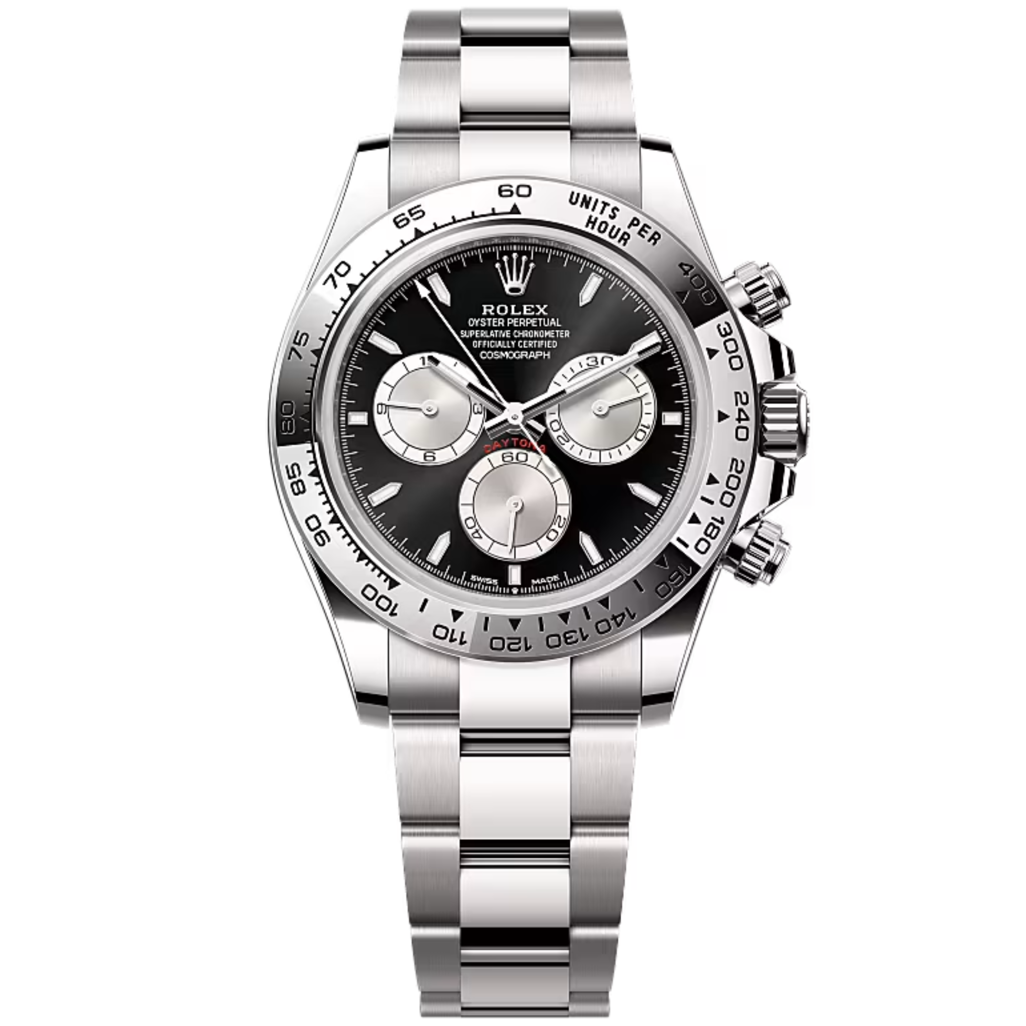 Rolex Cosmograph Daytona Ref. 126509 White Gold Black Dial Silver Subdials - Rolex