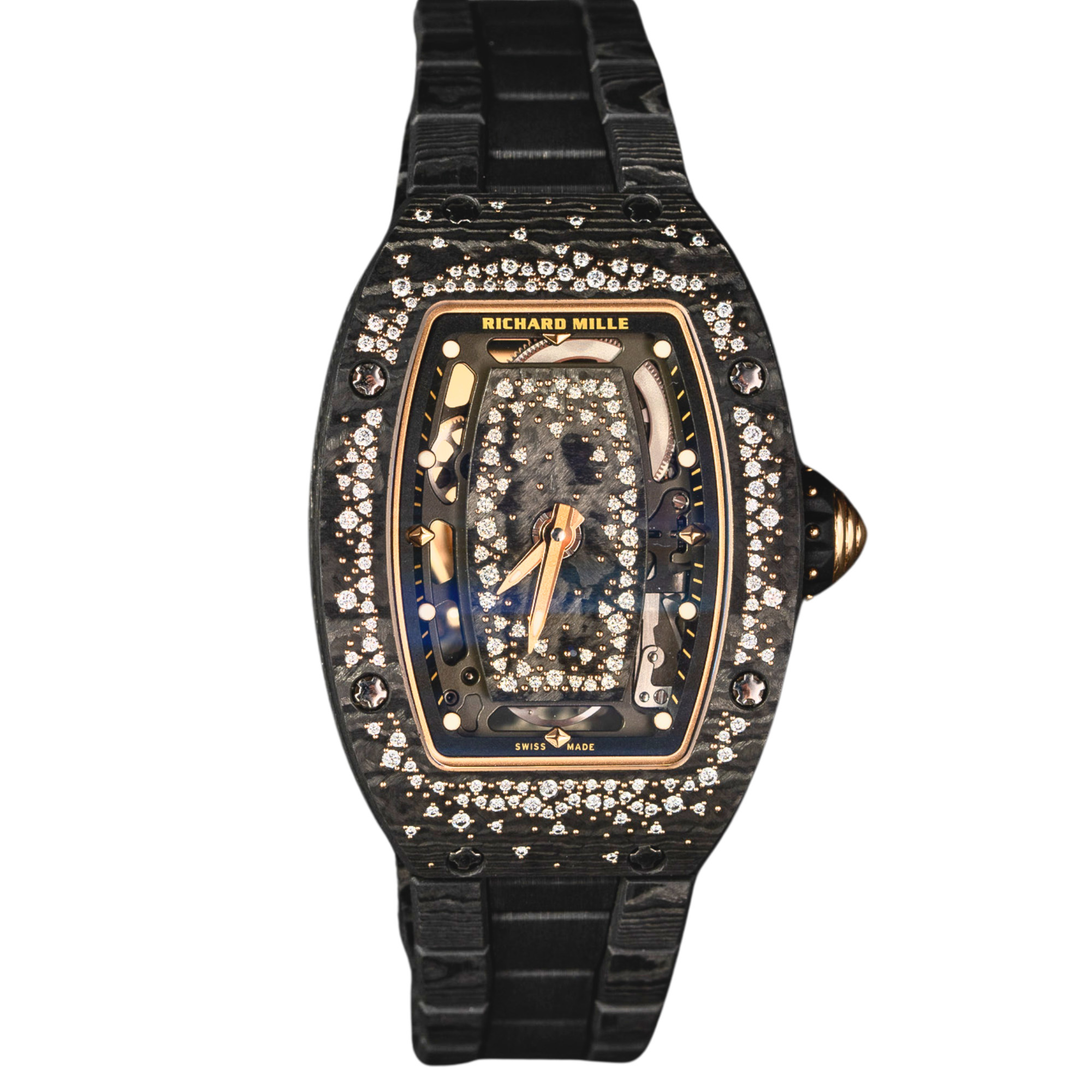 Richard Mille RM07 Starry Knight Full Black NTPT Bracelet - Richard Mille