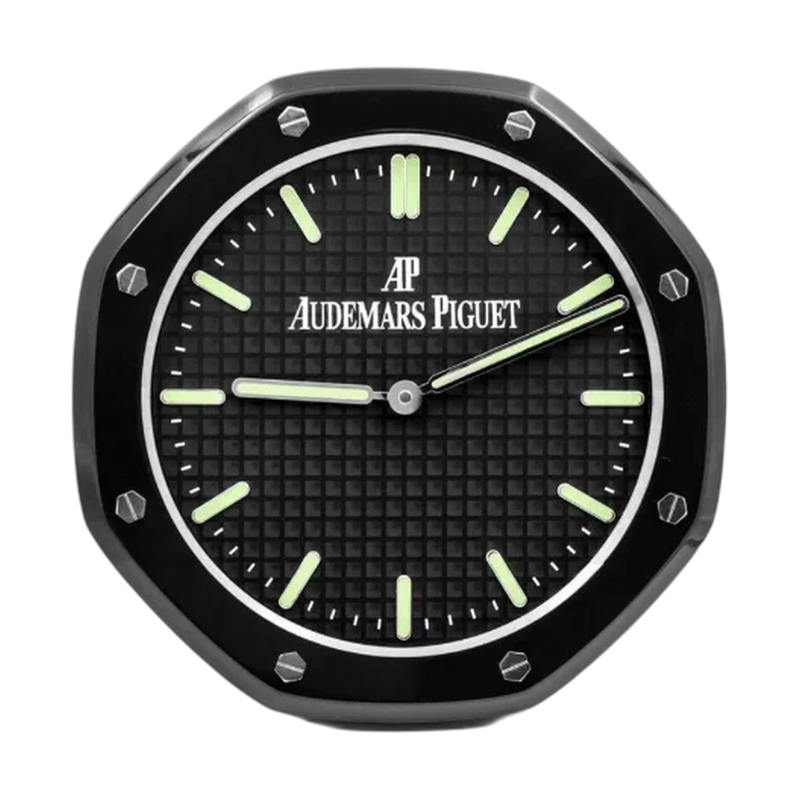 Royal Oak Wall Clock _ Black & Green