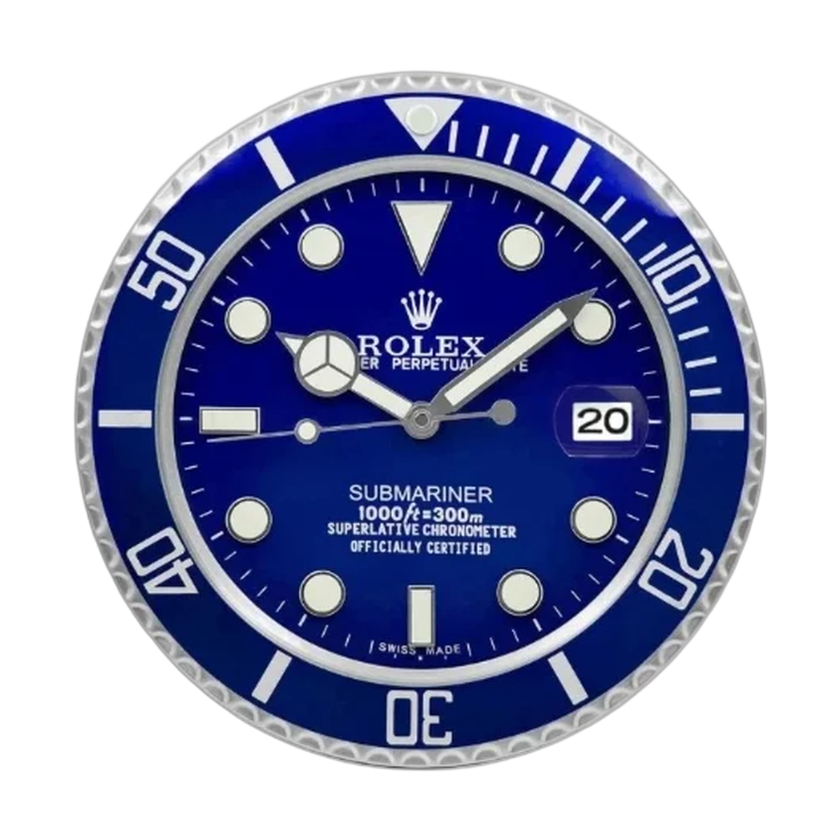 Submariner Wall Clock _ Blue Style