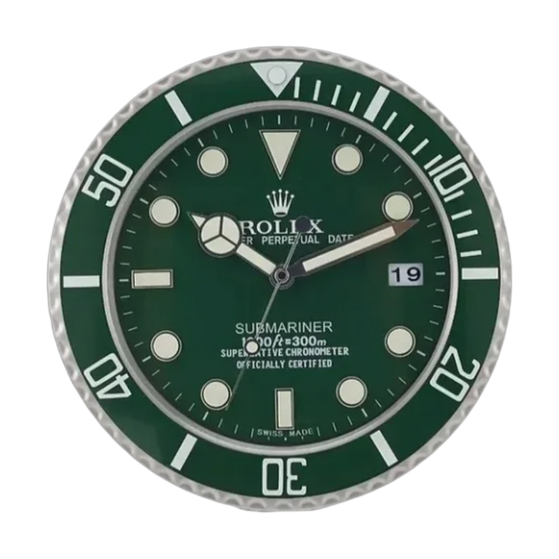 Submariner Wall Clock _ Green Style