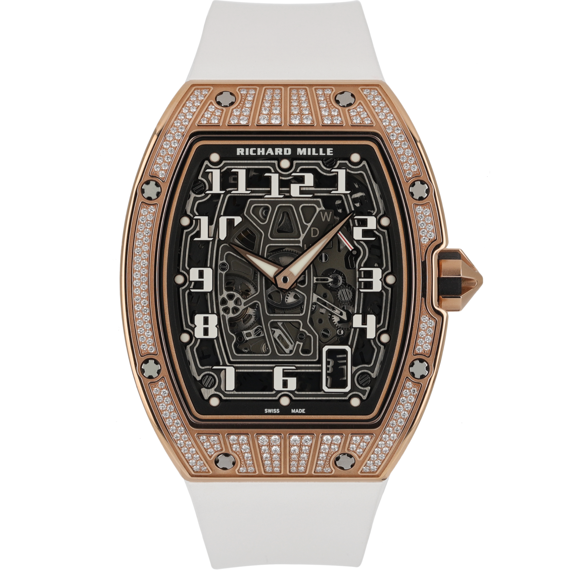 Richard Mille RM67-01 Rose Gold Factory Med Set Diamonds - Richard Mille