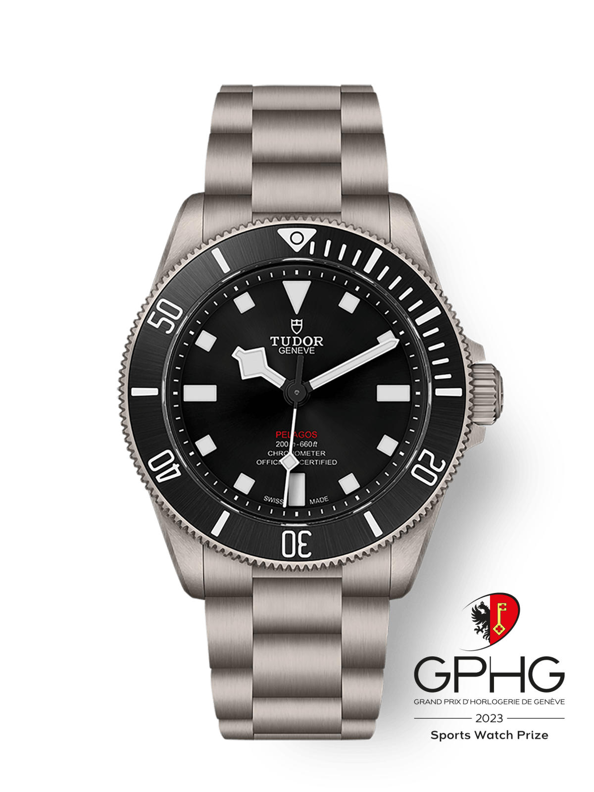 Tudor Pelagos 39Unidirectional rotating bezel Titanium bracelet M25407N-0001