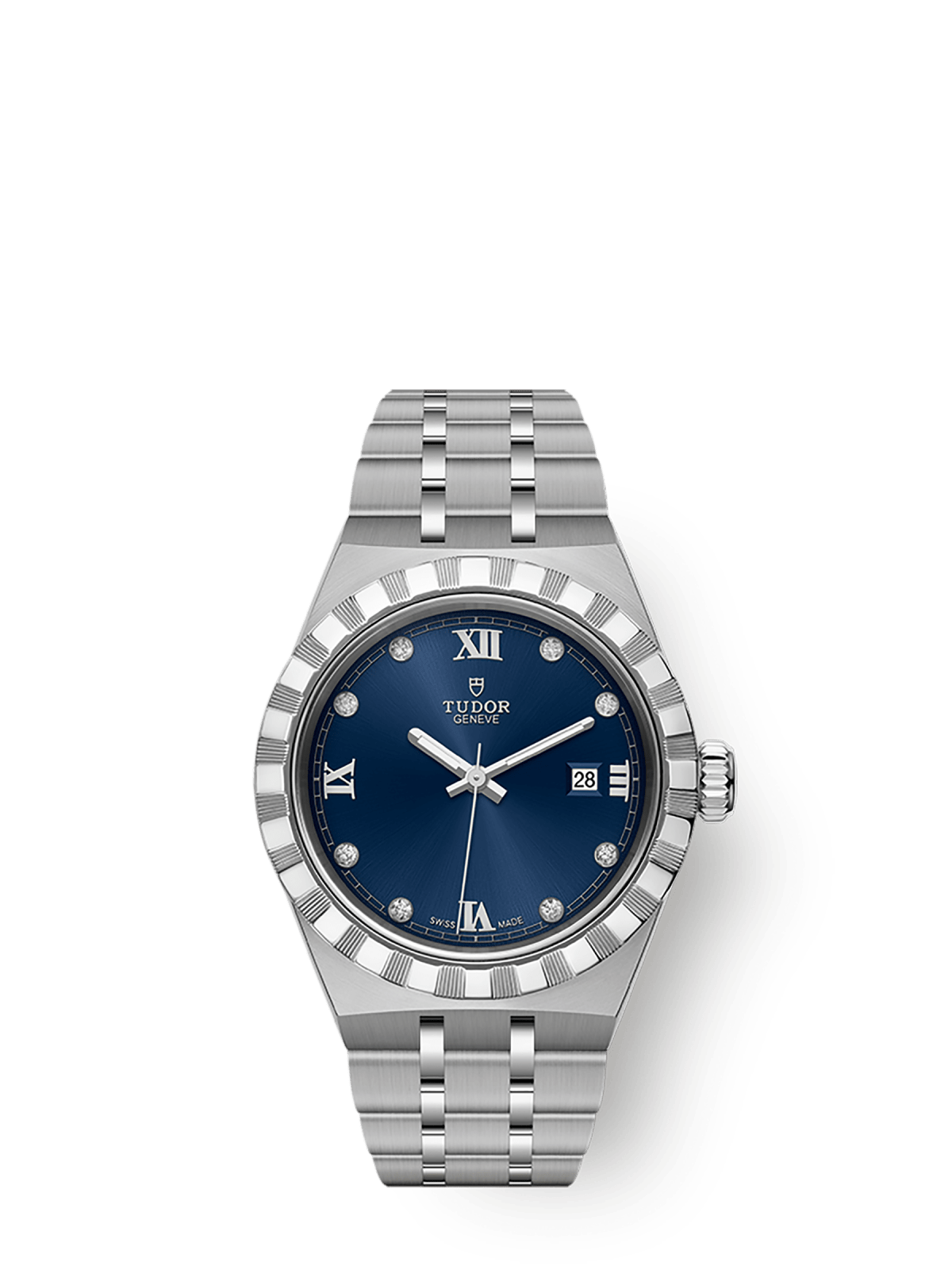 Tudor TUDOR Royal 28mm steel case Diamond-set dial M28300-0007