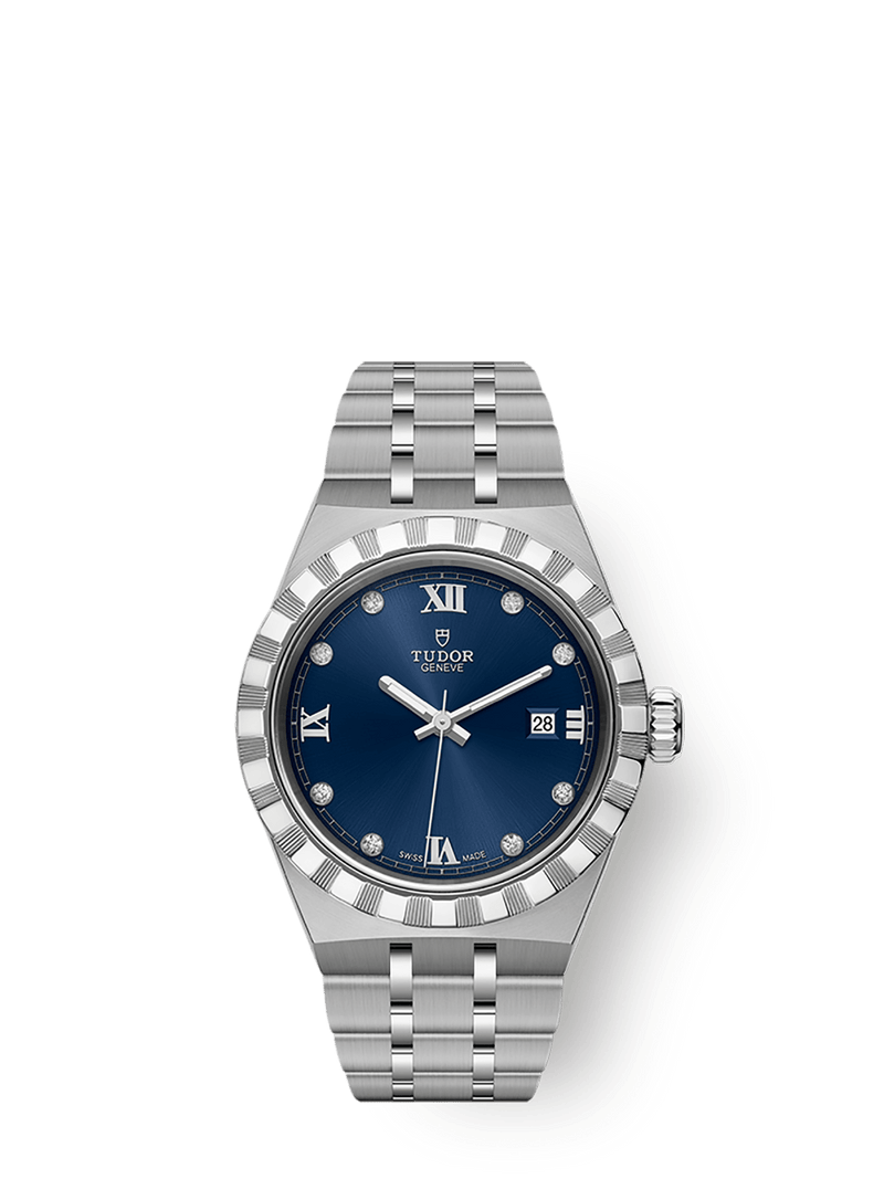 Tudor TUDOR Royal 28mm steel case Diamond-set dial M28300-0007