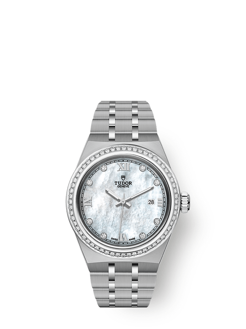 Tudor TUDOR Royal 28mm steel case Diamond-set dial M28320-0001