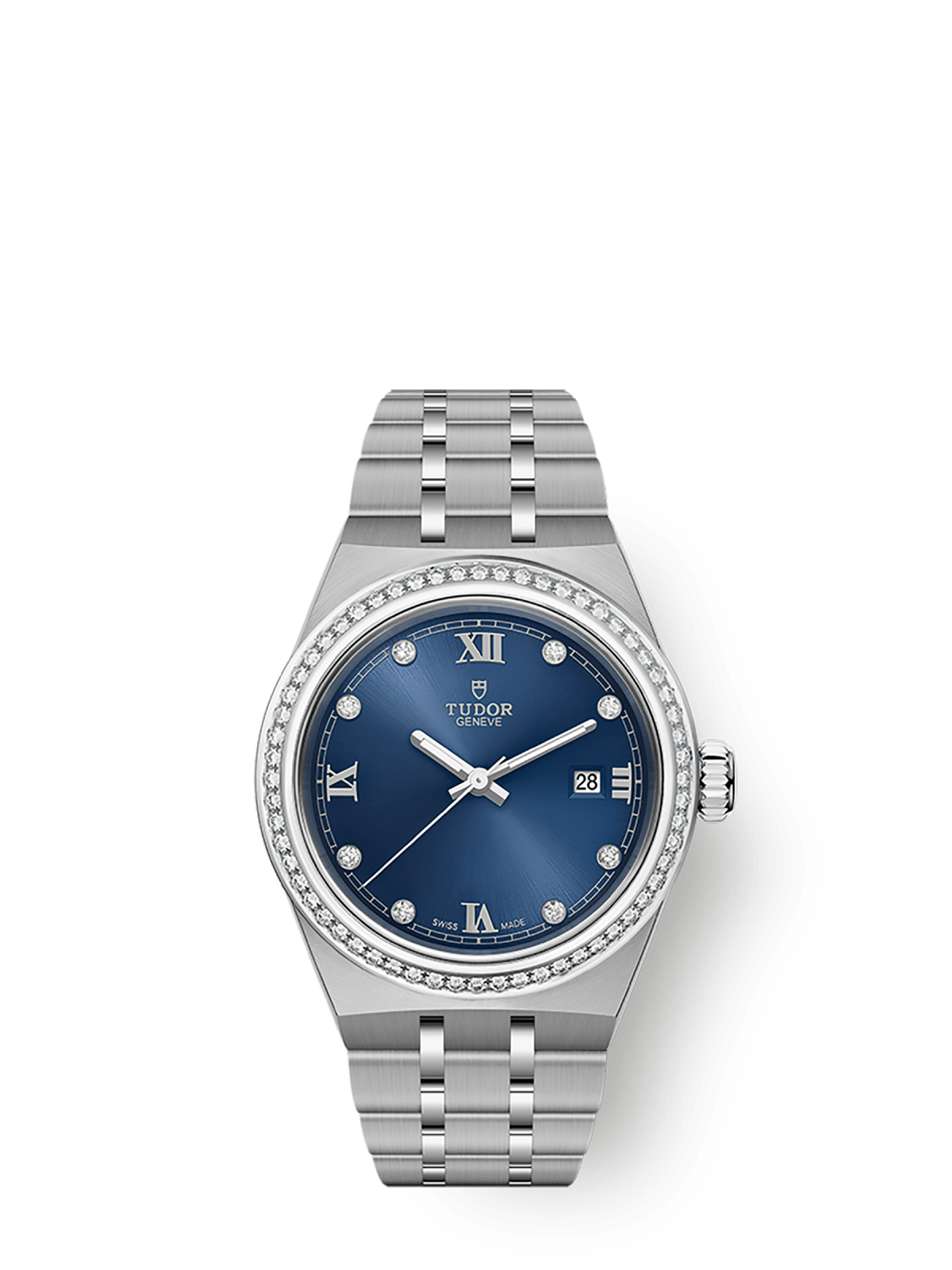Tudor TUDOR Royal 28mm steel case Diamond-set dial M28320-0002