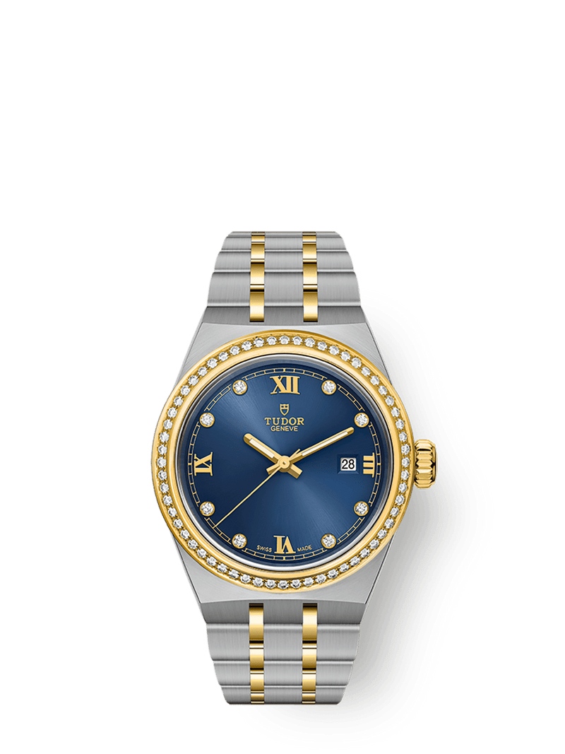 Tudor TUDOR Royal 28mm steel case Diamond-set dial M28323-0002