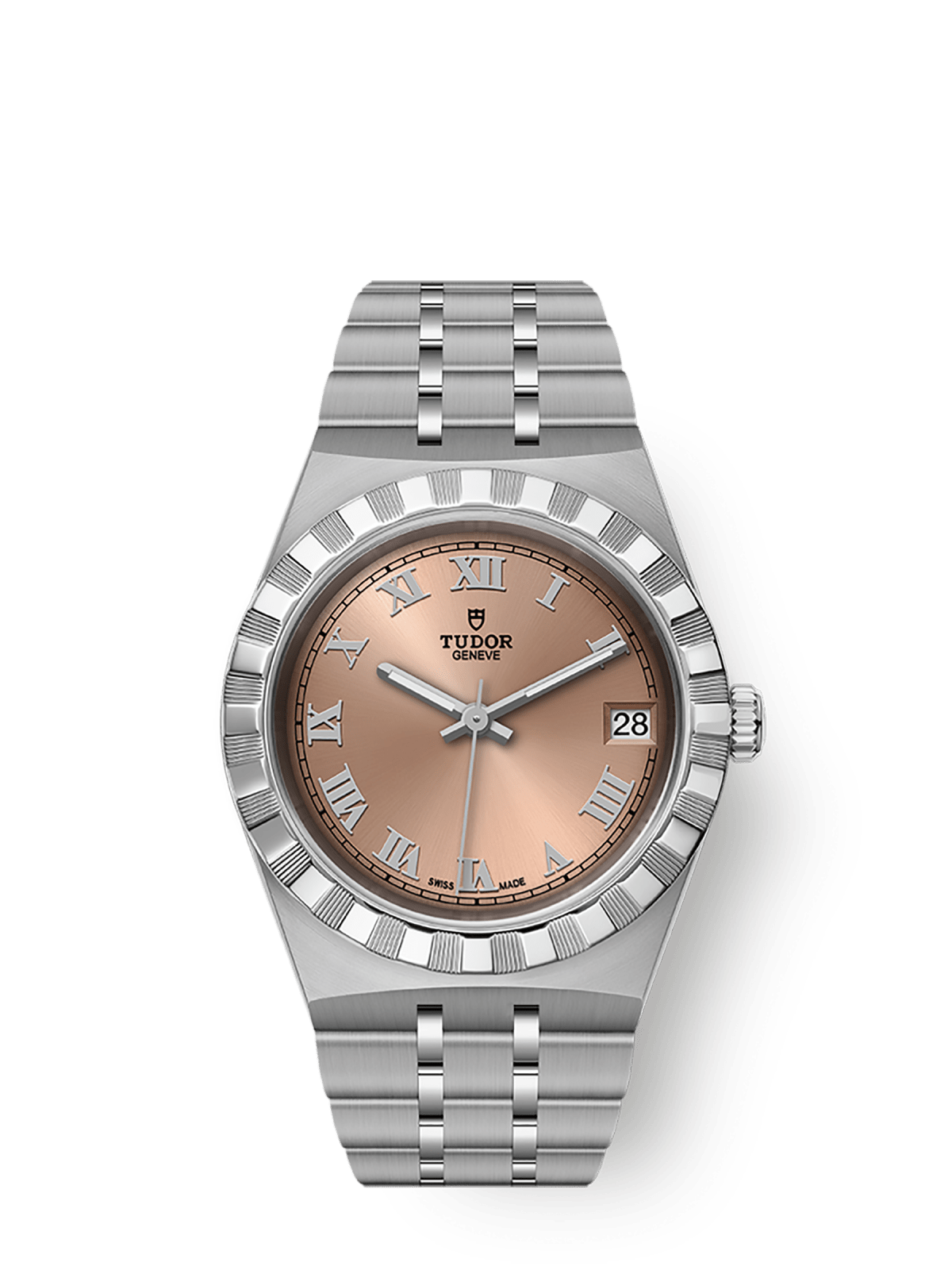 Tudor TUDOR Royal 34mm steel case Salmon dial M28400-0009