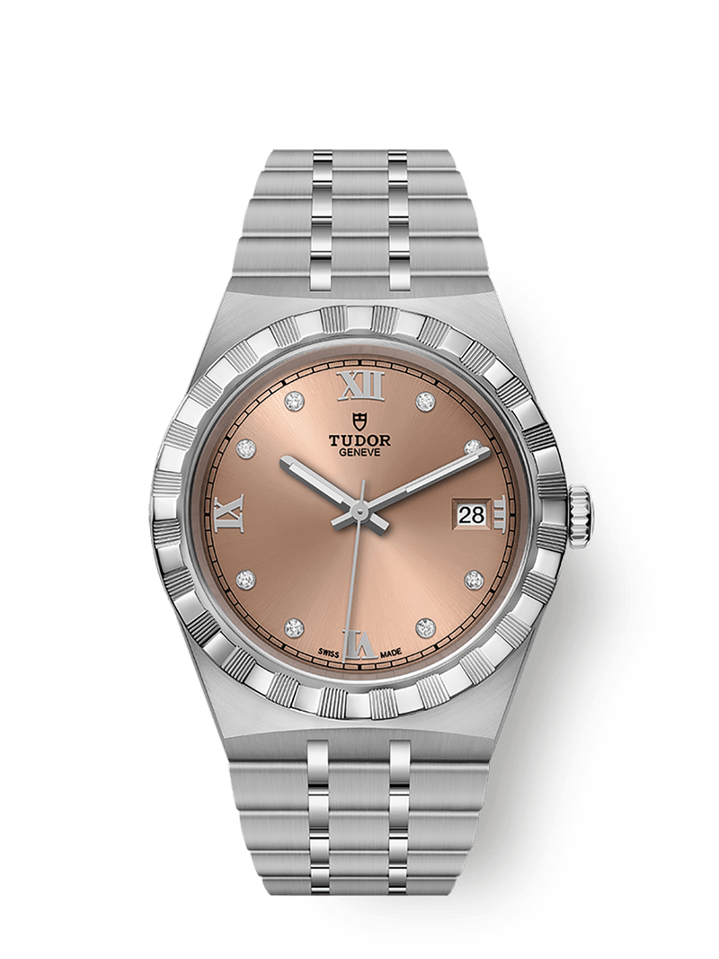 Tudor TUDOR Royal 38mm steel case Diamond-set dial M28500-0009