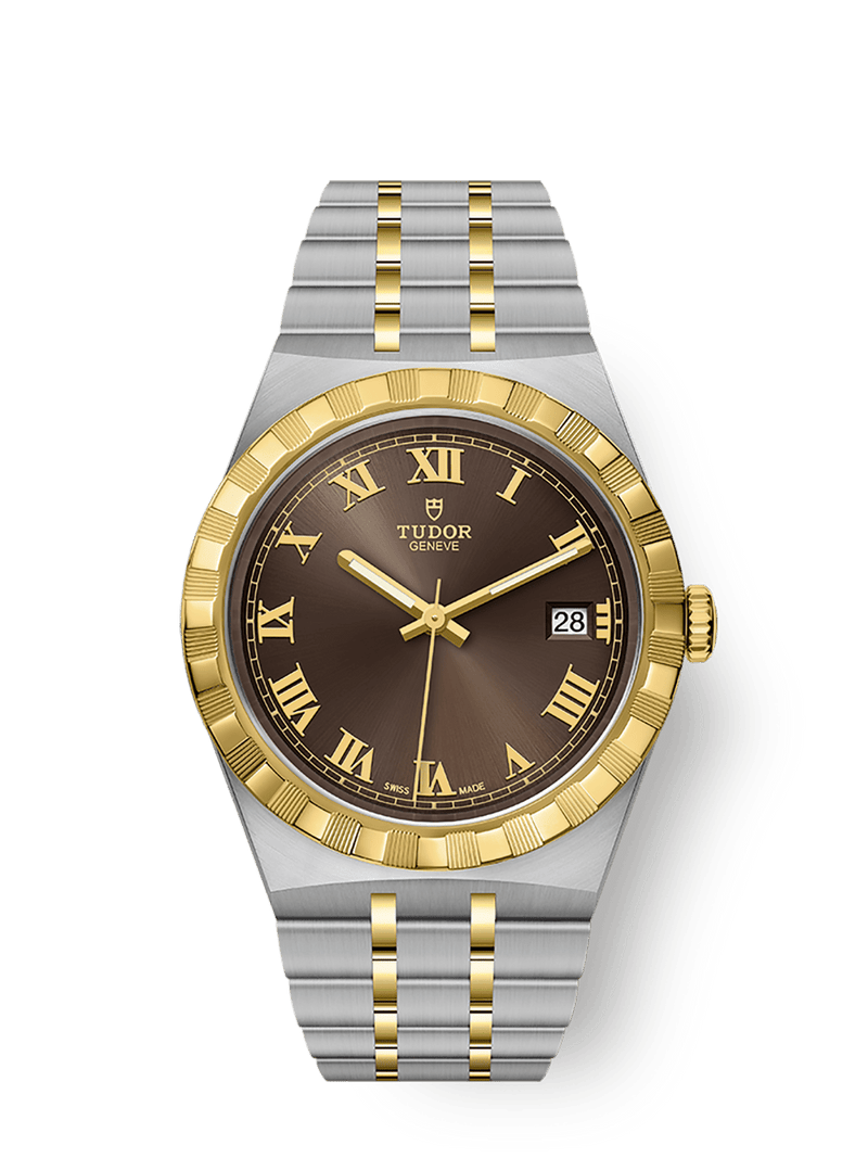Tudor TUDOR Royal 38mm steel case Chocolate brown dial M28503-0007