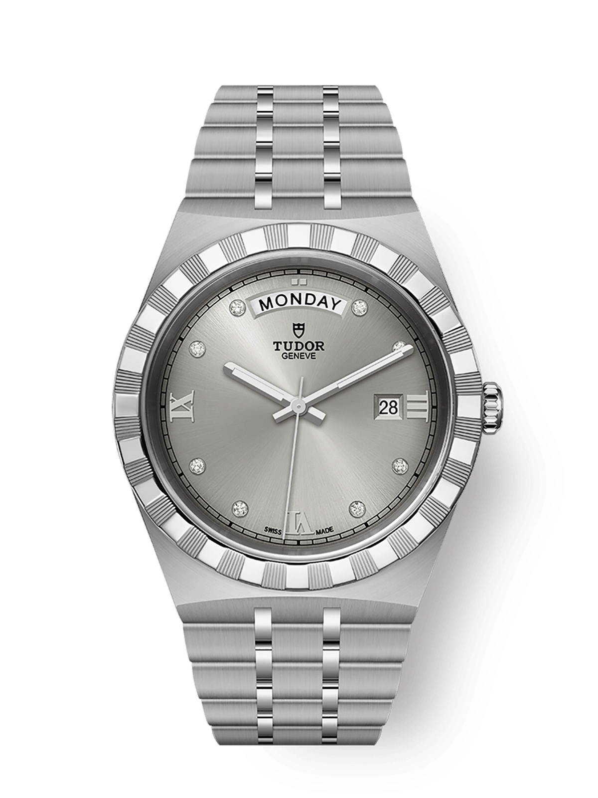 Tudor TUDOR Royal 41mm steel case Diamond-set dial M28600-0002