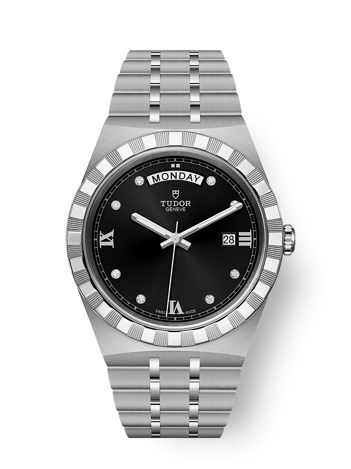 Tudor TUDOR Royal 41mm steel case Diamond-set dial M28600-0004