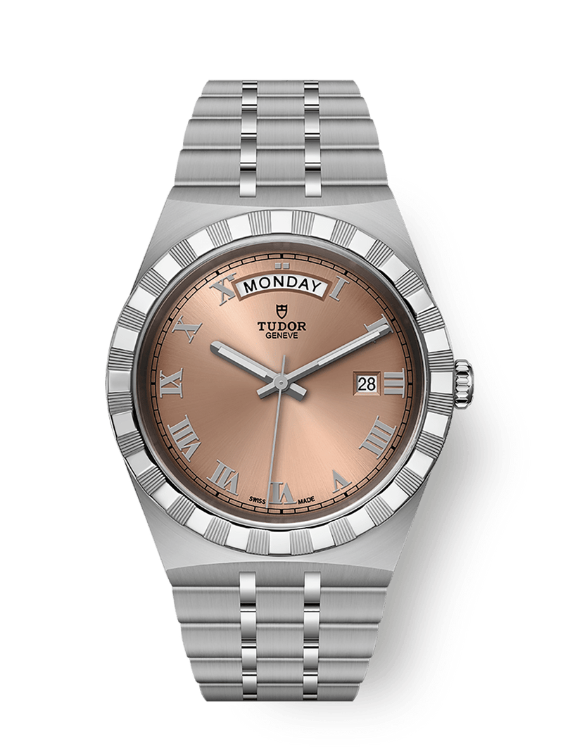 Tudor TUDOR Royal 41mm steel case Salmon dial M28600-0009
