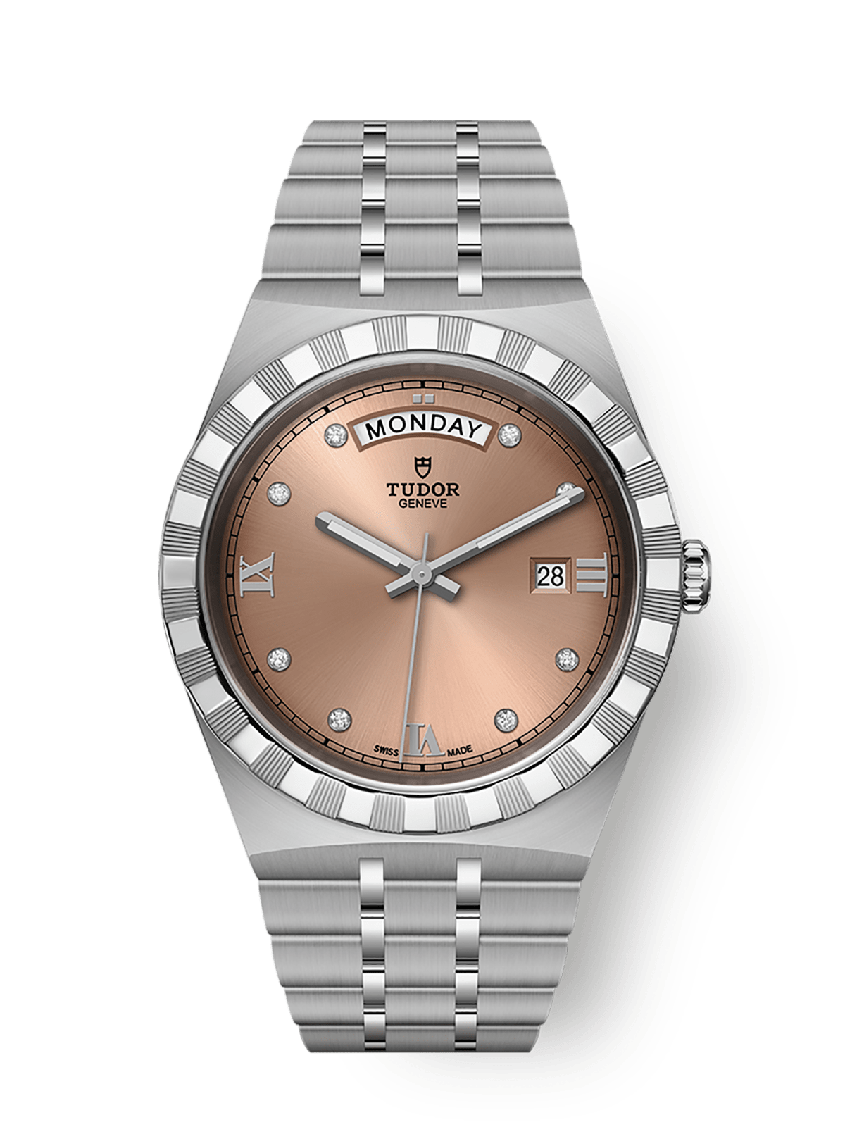 Tudor TUDOR Royal 41mm steel case Diamond-set dial M28600-0011