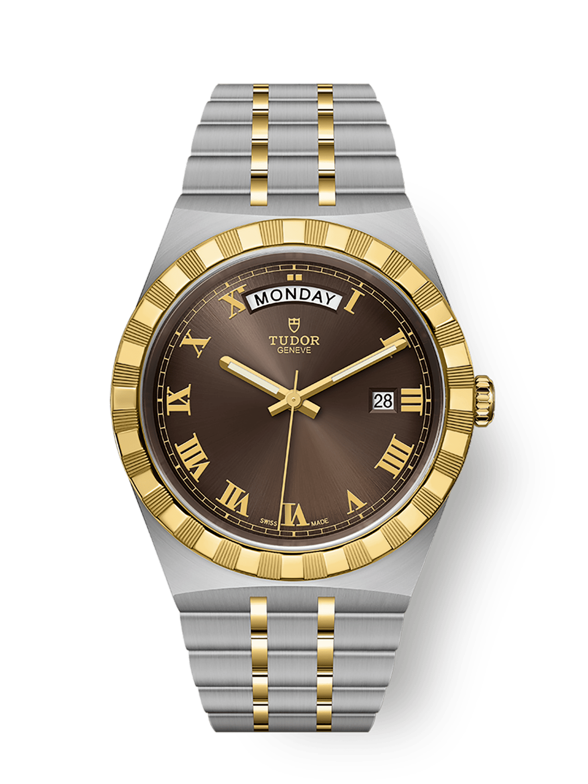 Tudor TUDOR Royal 41mm steel case Chocolate brown dial M28603-0007
