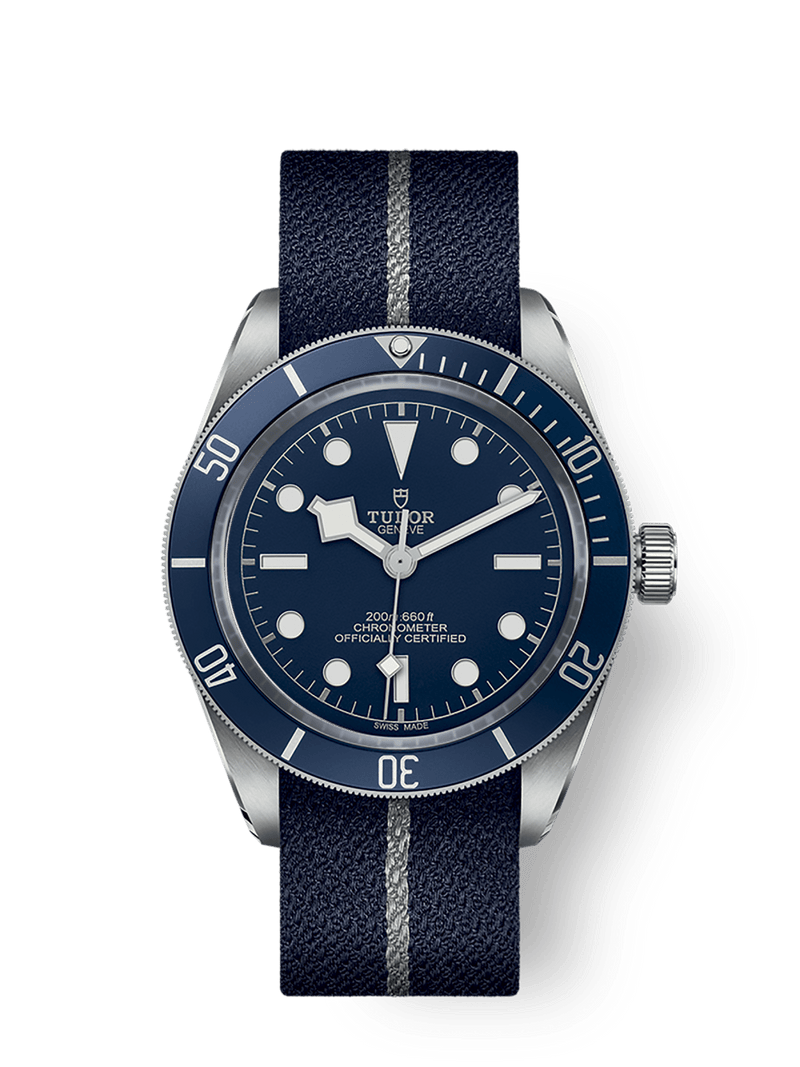 Tudor Black Bay 5839mm steel case Blue fabric strap M79030B-0003