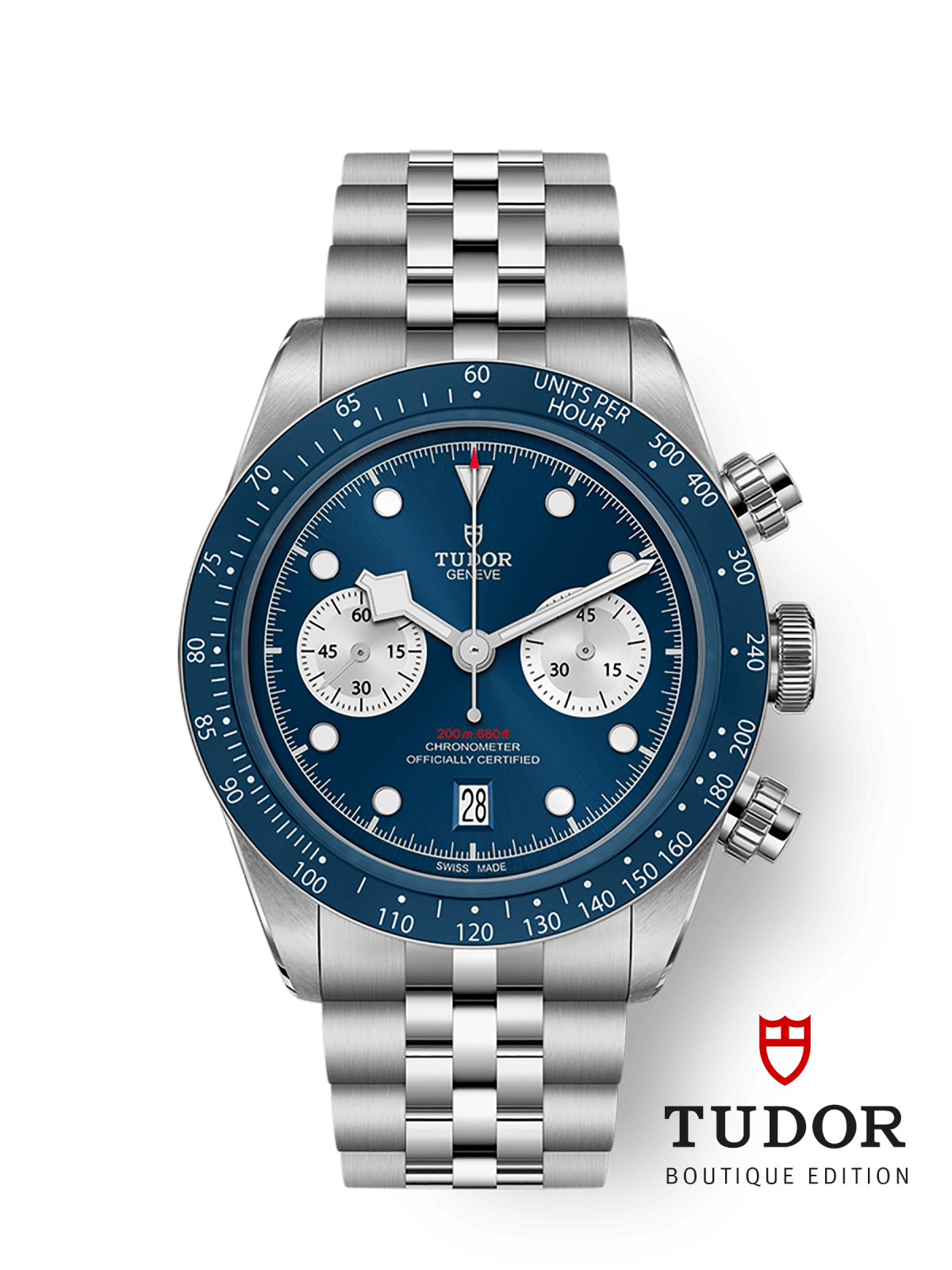 Tudor Black Bay Chrono 41mm steel case Steel bracelet M79360B-0002